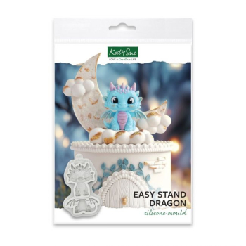 Silicone Mould - Easy Stand Dragon